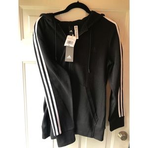 Adidas Essentials Fleece 3-Stripes Full-Zip Hoodie XL NWT